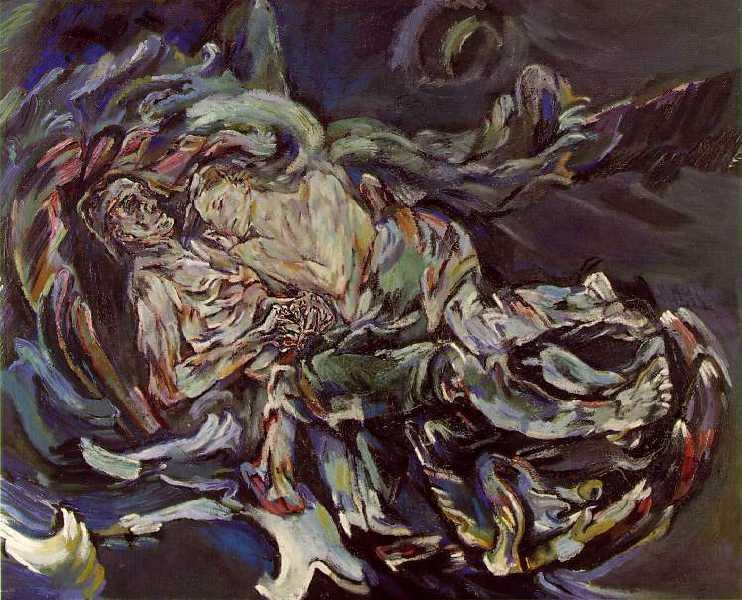 Bride Of The Wind by Oskar Kokoschka, 1913